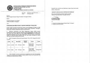 Notis Penangguhan Mesyuarat Kawasan 2021